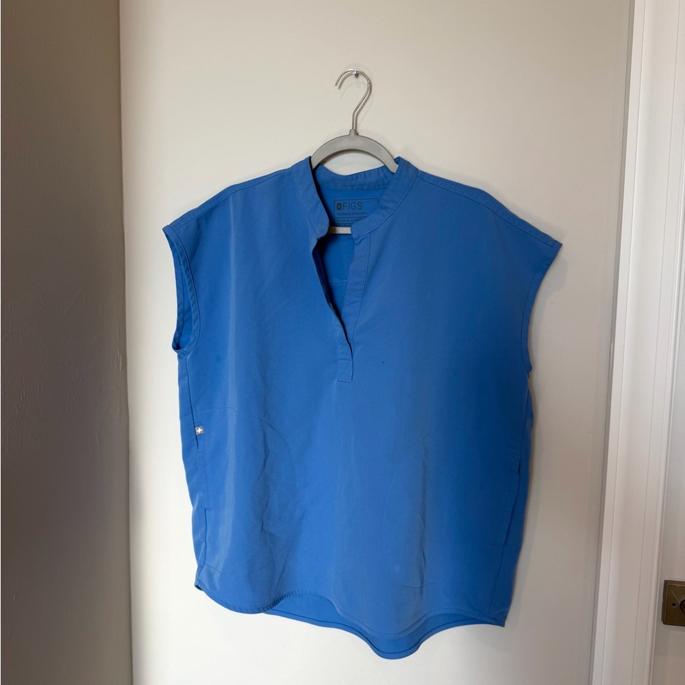 Figs Women's Blue Top